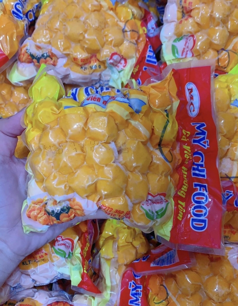 CÁ BÒ VIÊN CHIÊN XIÊN QUE MỸ CHI FOODS CHUYÊN BỎ SỈ CUNG CẤP SLL
