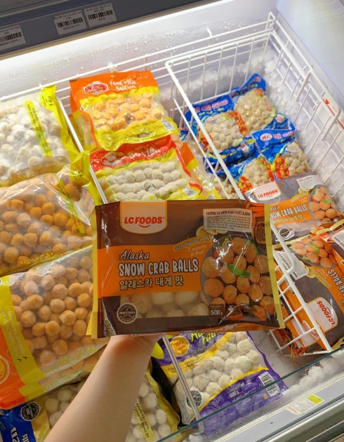HƯƠNG VỊ VIÊN CUA TUYẾT ALASKA 500G - VF