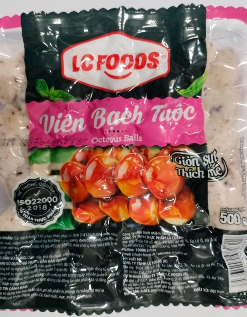 VIÊN BẠCH TUỘC 500G - VF