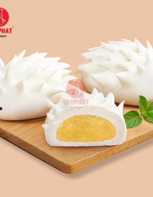 BÁNH BAO NHÂN HÌNH NHÍM TRẮNG 4 CON - THỌ PHÁT