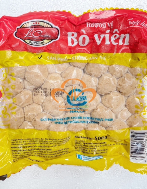 BÒ VIÊN 500G - VF