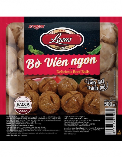 BÒ VIÊN NGON 500G - VF