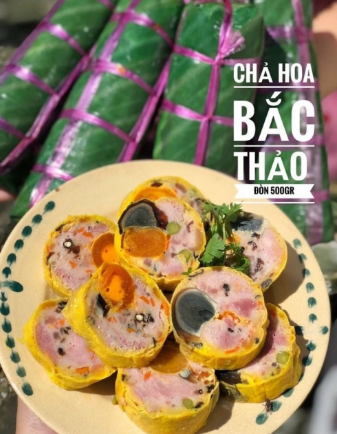 CHẢ BÁCH HOA TRỨNG BÁCH THẢO ĐÒN 500G