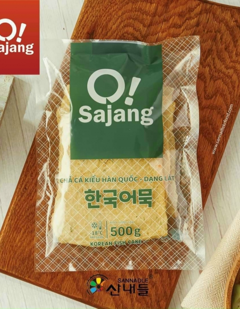 CHẢ CÁ KIỂU HÀN QUỐC - DẠNG LÁT - O!SAJANG