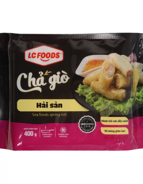 CHẢ GIÒ HẢI SẢN 400G - VF