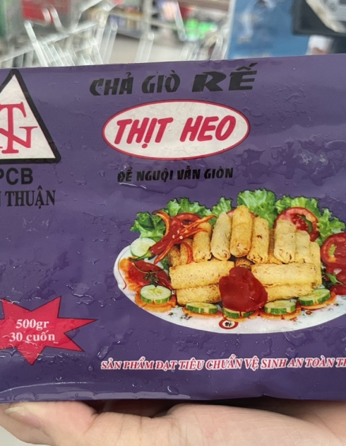 CHẢ GIÒ RẾ THỊT HEO 400G - NHƠN THUẬN