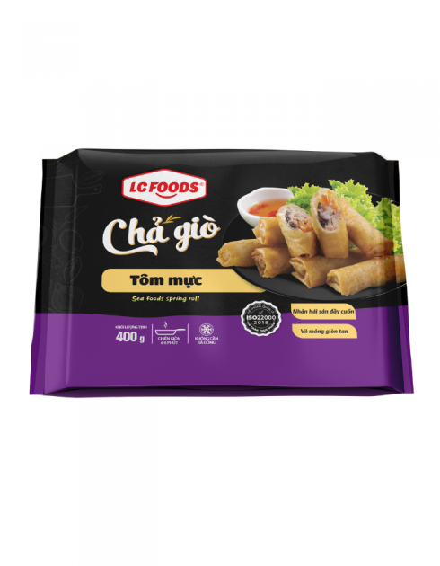 CHẢ GIÒ TÔM MỰC 400G - VF