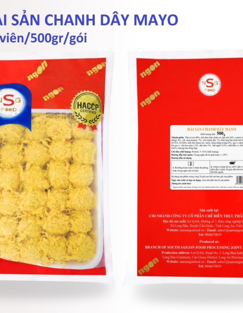 HẢI SẢN CHANH DÂY MAYO 500G- Ô NGON