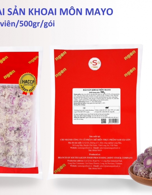 HẢI SẢN KHOAI MÔN MAYO 500G- Ô NGON