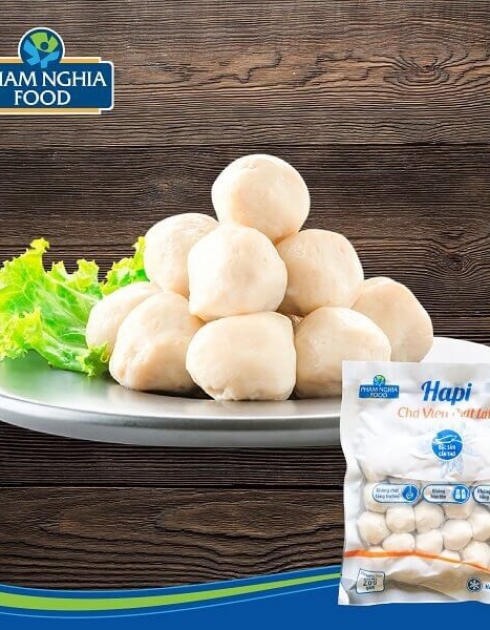 HAPI CHẢ VIÊN THÁT LÁT NHÂN PHÔ MAI 500G - PHẠM NGHĨA