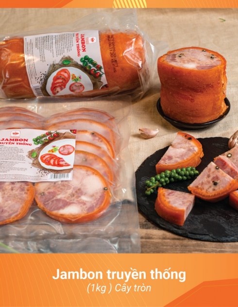 JAMBON TRUYỀN THỐNG ĐẶC BIỆT 1KG - TÂN VĨNH PHÁT