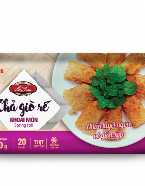 CHẢ GIÒ RẾ KHOAI MÔN 500G - VF