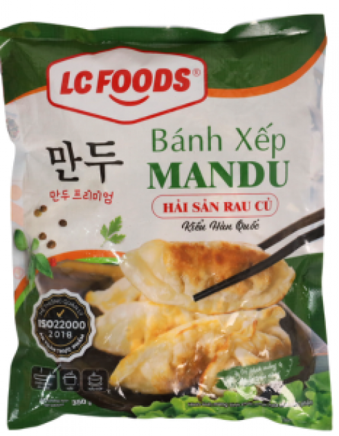 BÁNH XẾP HẢI SẢN RAU CỦ 350G - VF