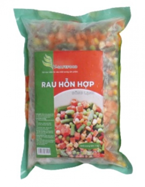 RAU CỦ HỖN HỢP ĐÔNG LẠNH 1KG