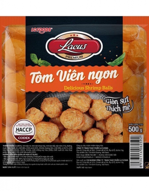 TÔM VIÊN NGON 500G - VF