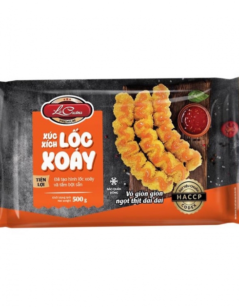 XÚC XÍCH LỐC XOÁY TẨM BỘT 500G - VF